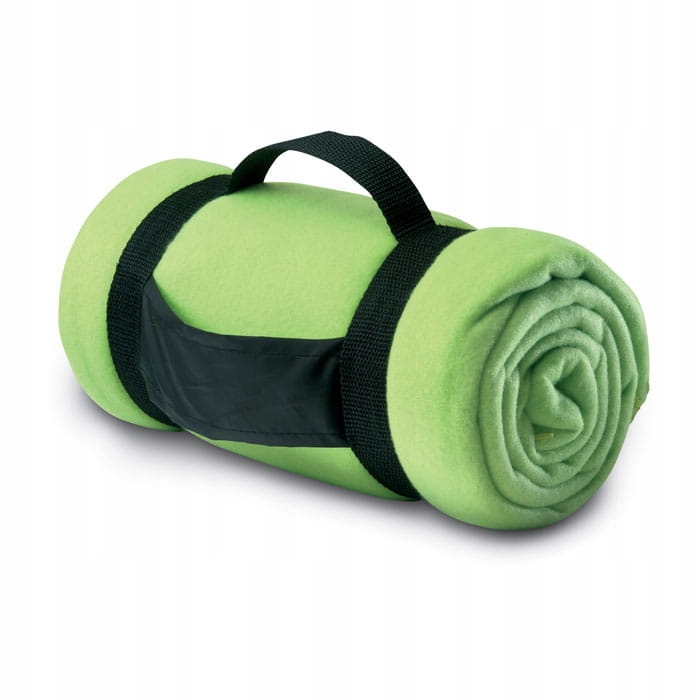 

Koc Polarowy 150x120 cm 180g/m2 piknikowy zielony