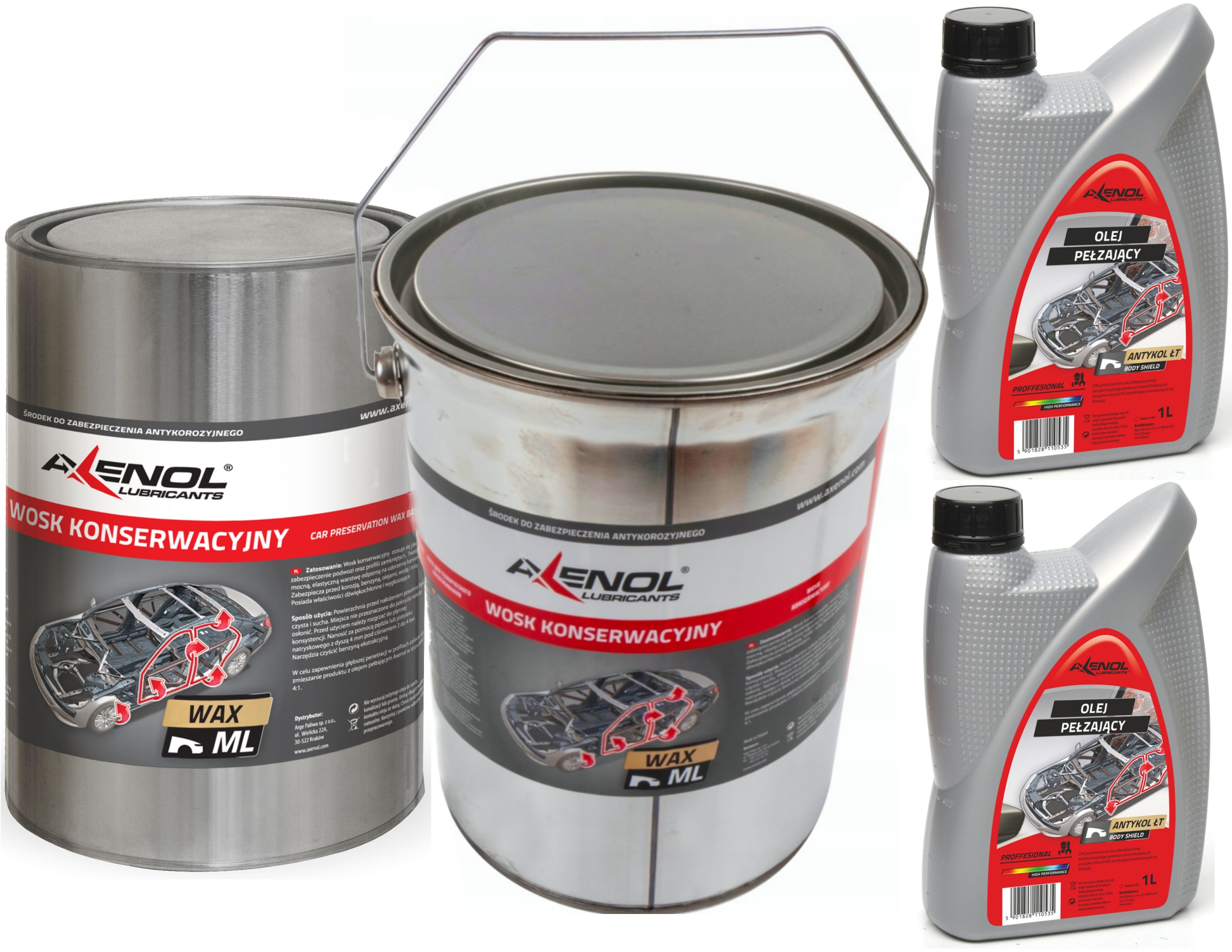 Wosk do Konserwacji Podwozia Progów Olej Pełzający