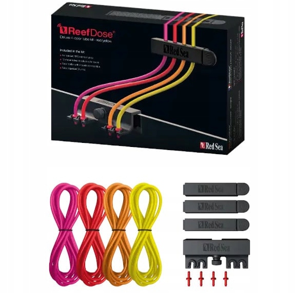 Levně Red Sea ReefDose Tube Kit Red-Yellow Hadice a držáky pro dávkovací čerpadlo