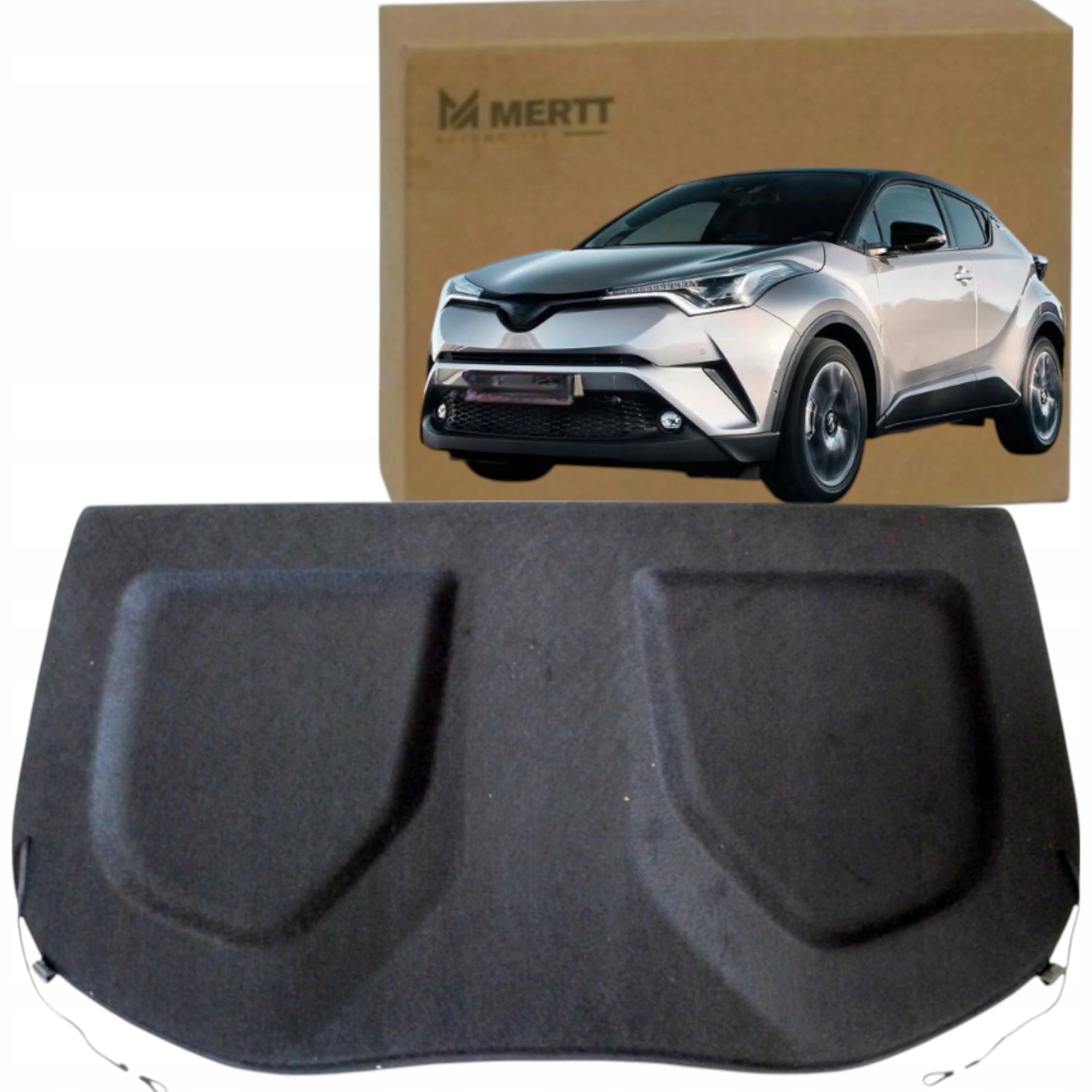 Polička Zavazadlového Prostoru Pokrývá Novou Černou Značku Toyota Ch-r C-hr 2016+ 64330F4010C1