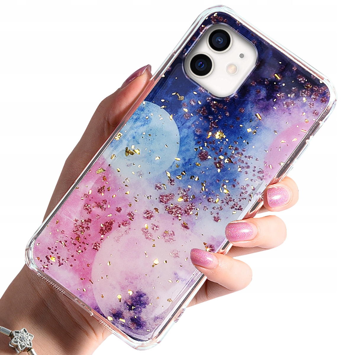 

Etui Case Wzór Szkło 9H do Apple iPhone 12