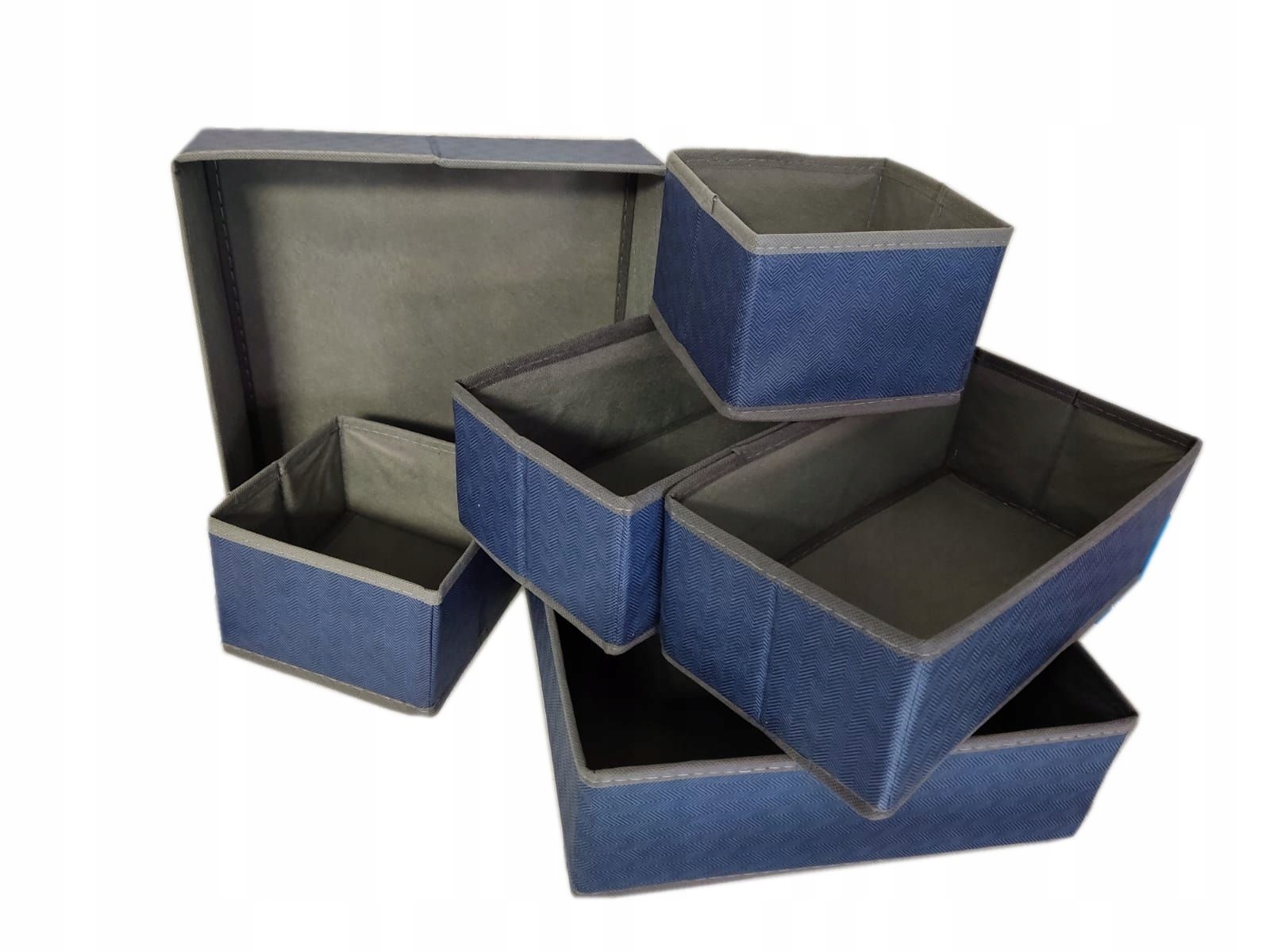 

Zestaw Organizerów 6 Sztuk Idealne Do Garderoby 1n