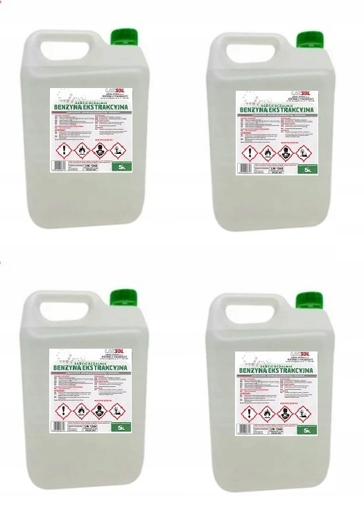 

Benzyna Ekstrakcyjna Niskoaromatyczna 4x5L=20L
