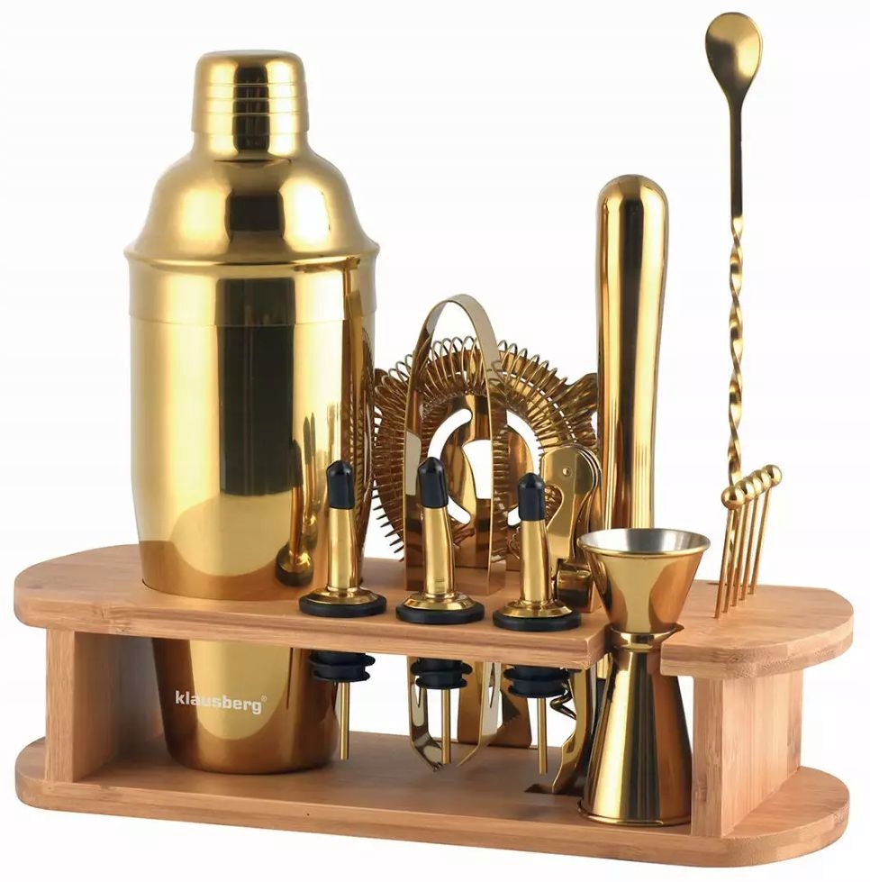 

Barmański zestaw do drinków szczypce shaker KB7583