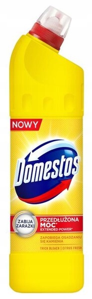 

Żel Domestos 1l czyści Wc Citrus Fresh Mocnym