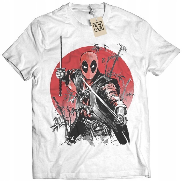 

Koszulka Męska Deadpool Samurai L