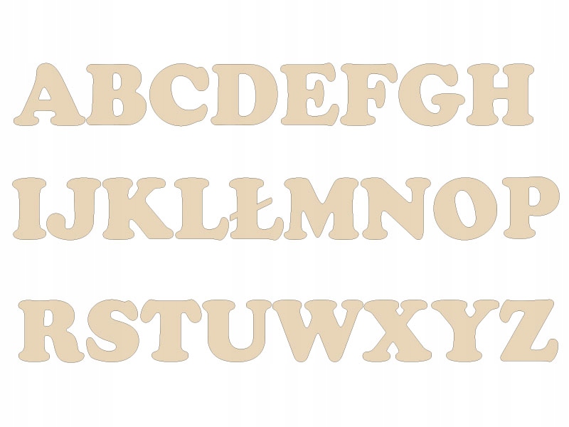 

Litery drewno Imię napis Słowo alfabet Ślub 10cm