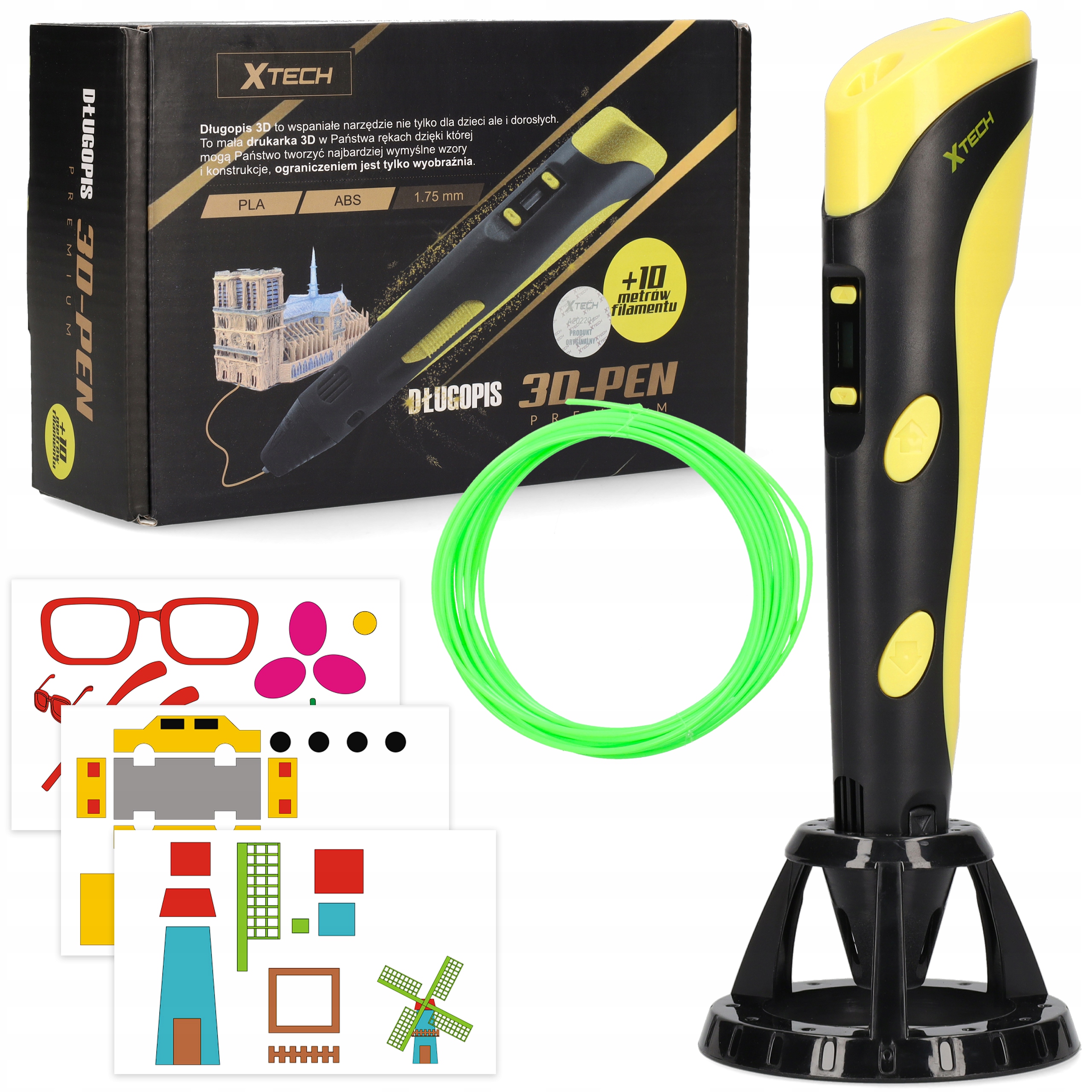 

Drukarka 3D Długopis 3D Premium 2022 10M Wkład