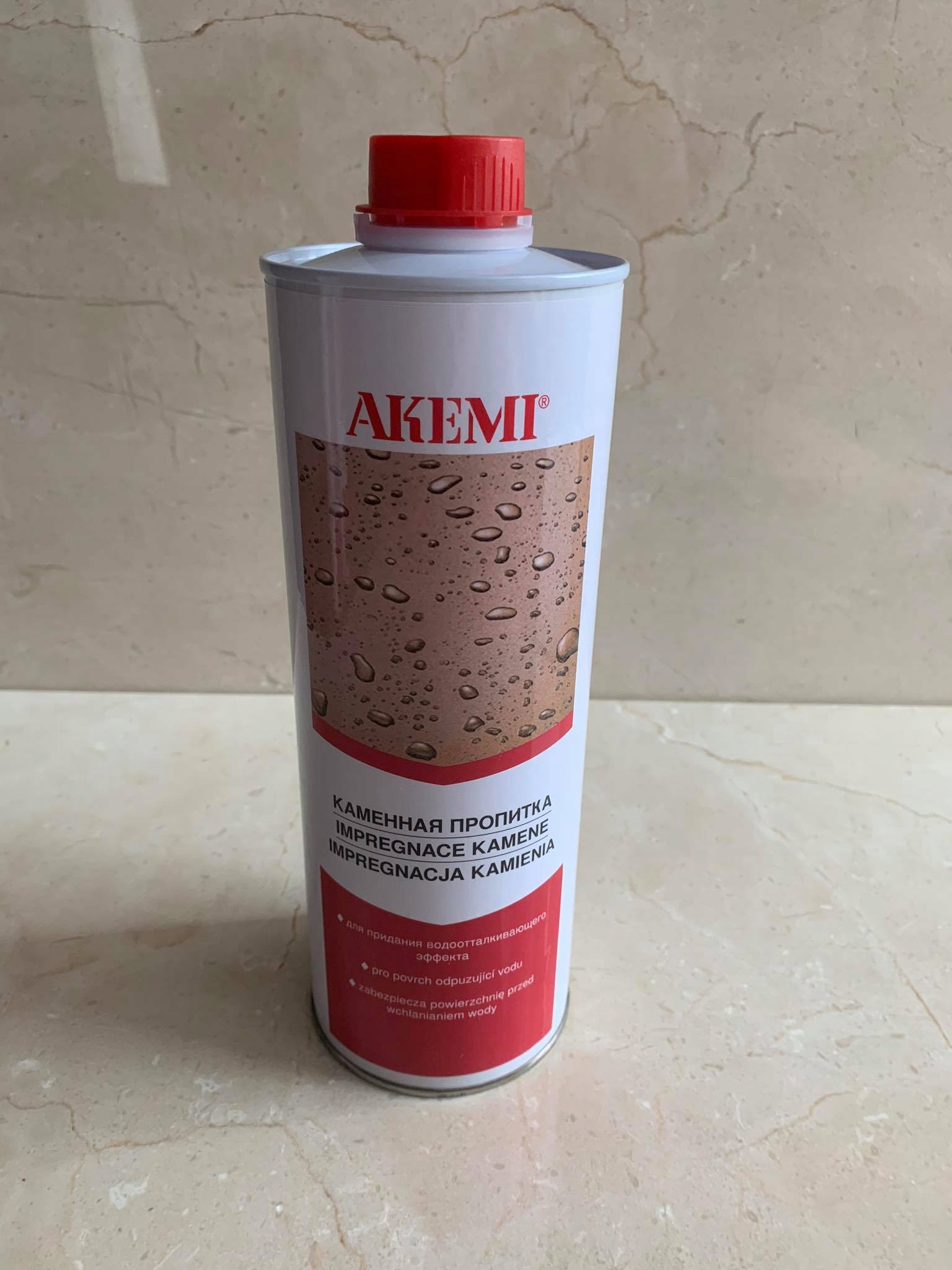 

Akemi Impregnat Do Piaskowca Granitu Marmuru 1L