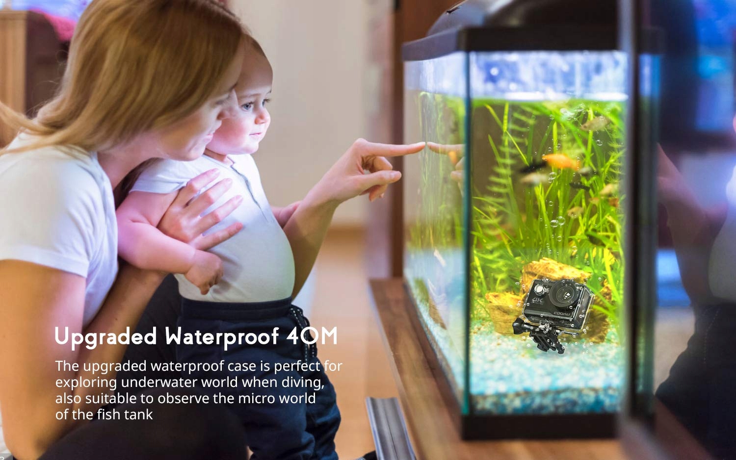 KAMERA SPORTOWA 20MP WIFI 4K 60FPS KAMERY GO PRO Stabilizator obrazu cyfrowy