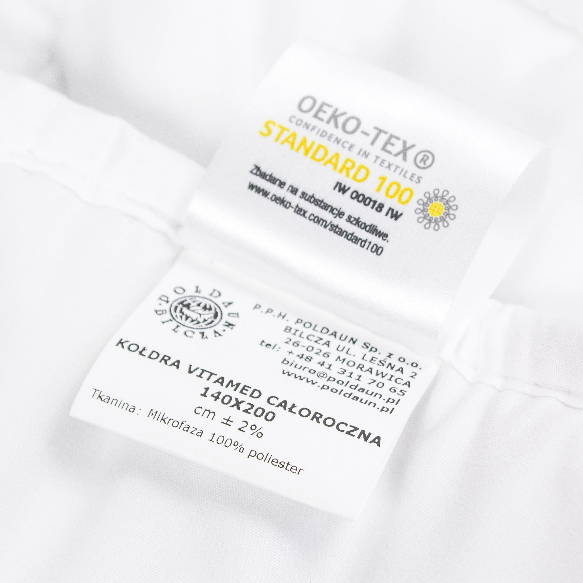 KOŁDRA Polska Vitamed całoroczna 160x200 POLDAUN Bohater brak