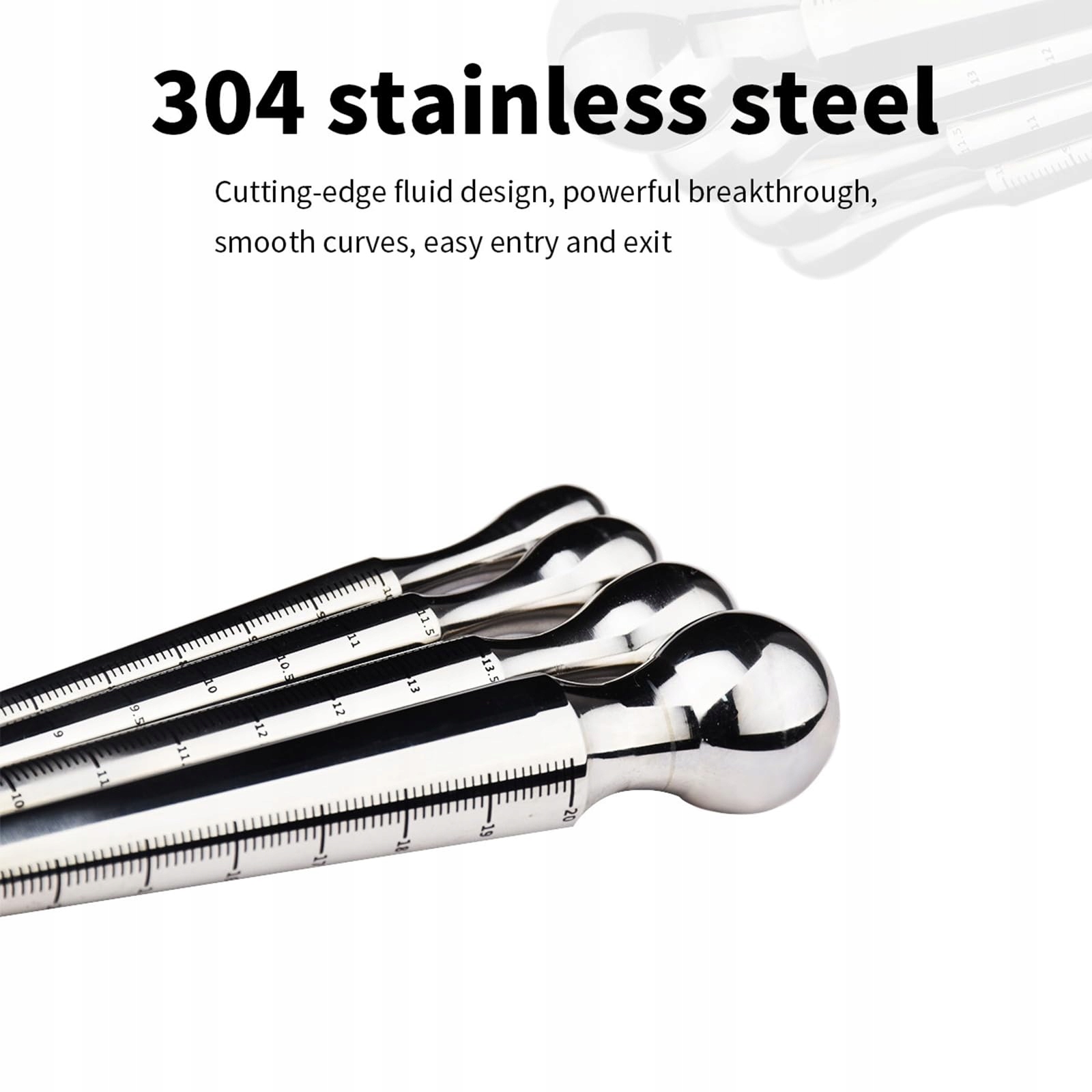 EDELSTAHL Metalowy Dilator Penisowy Do Stymulacji Uretralnej Dla Mężczyzn — miniatura 5