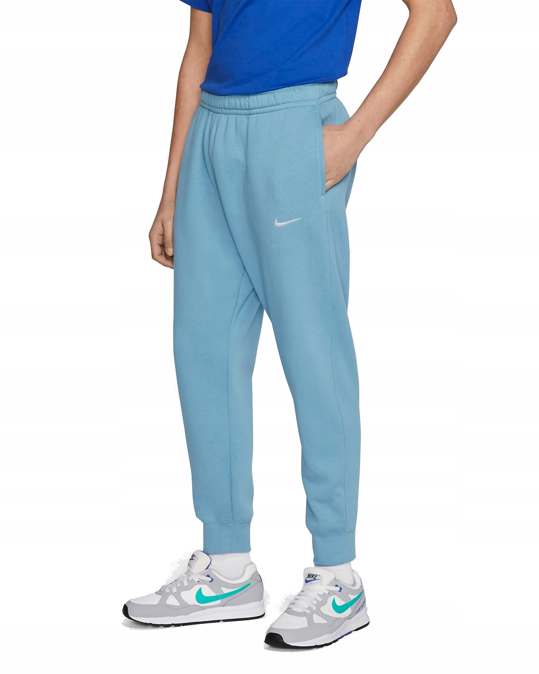 

Nike Męskie Spodnie Dresowe Fleece Swoosh Basic