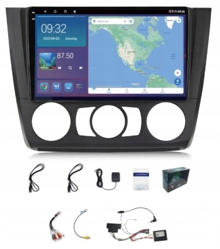 Rádio Navigácia Gps Bmw 1 E81/E82/E87/E88 Carplay Android Auto 4GB 64GB