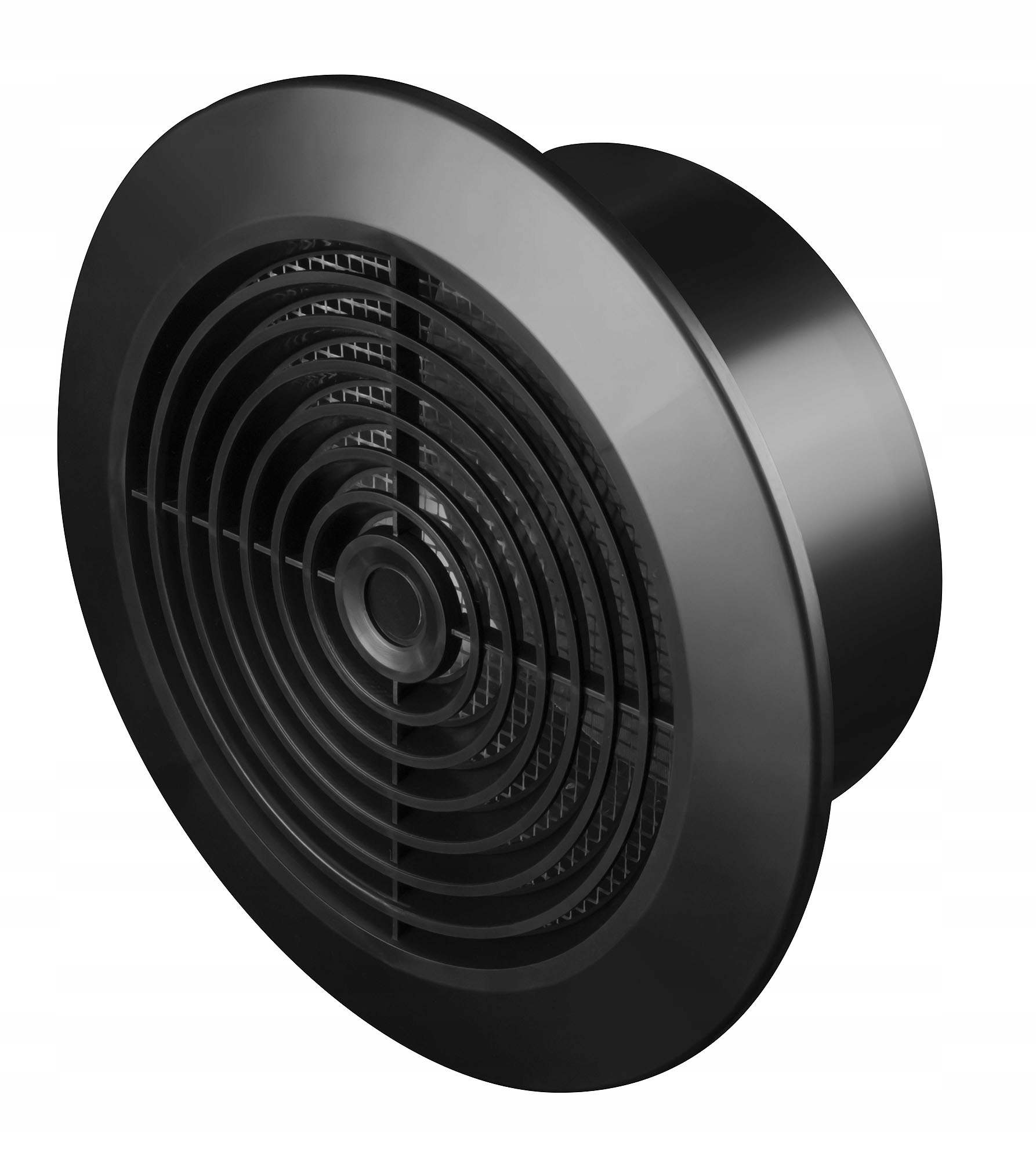 AWENTA T65CZ KRATKA WENTYLACYJNA SUFITOWA FI125 CZARNA