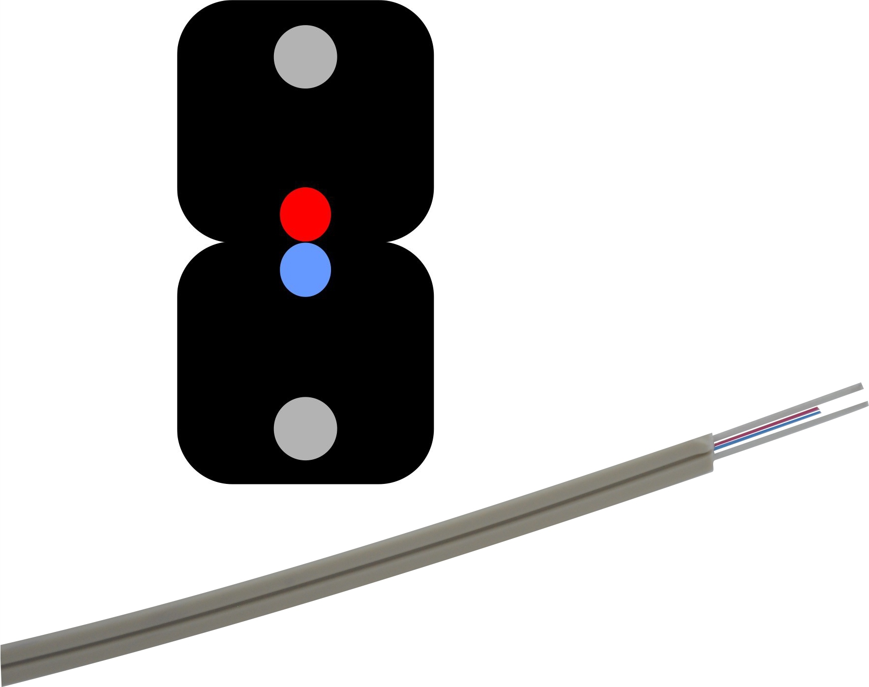 

Kabel światłowód Ftth Sm 2J G657A2 1m Certyfikat