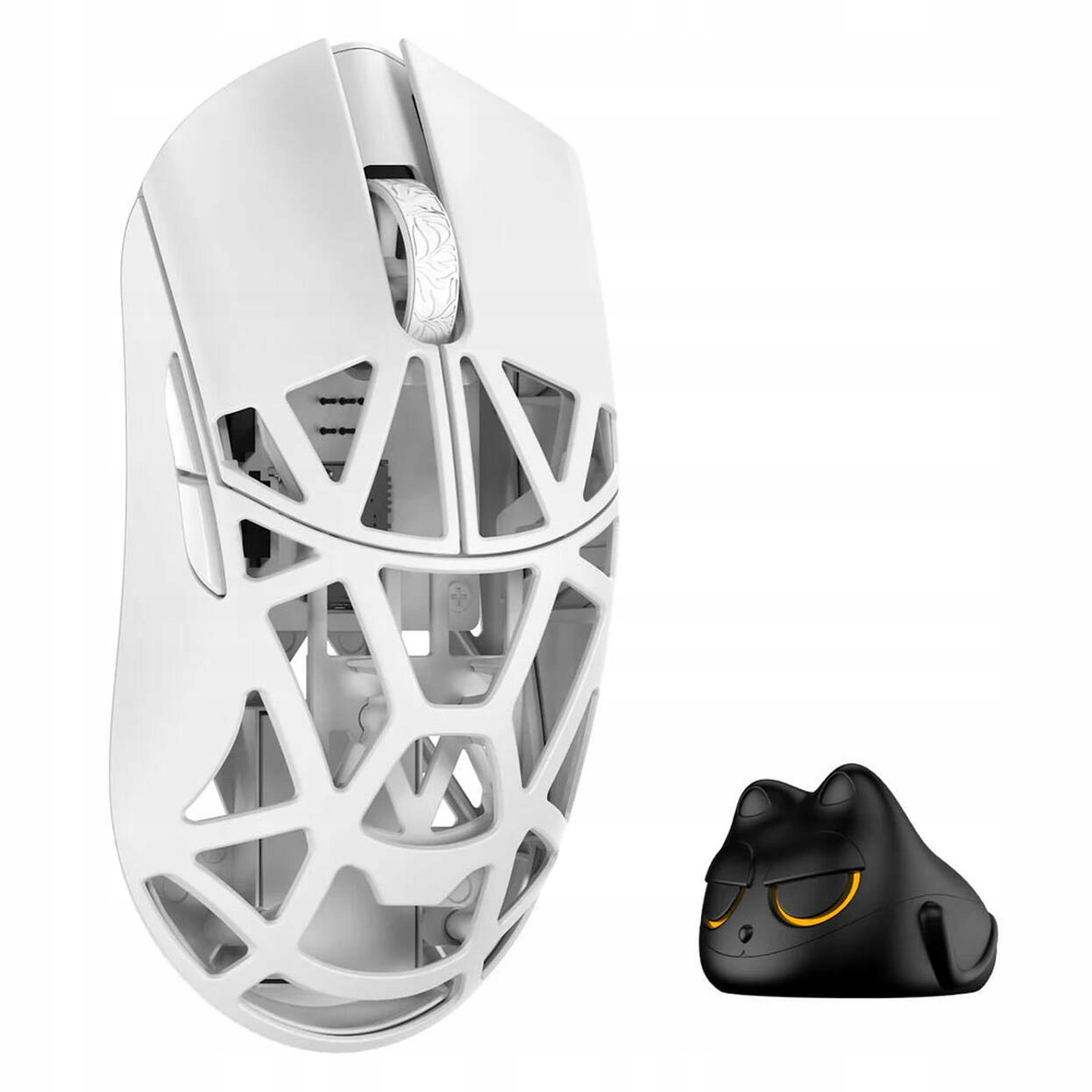 Myszka bezprzewodowa Wlmouse Beast X Mini Pro Solid Sides Wireless White