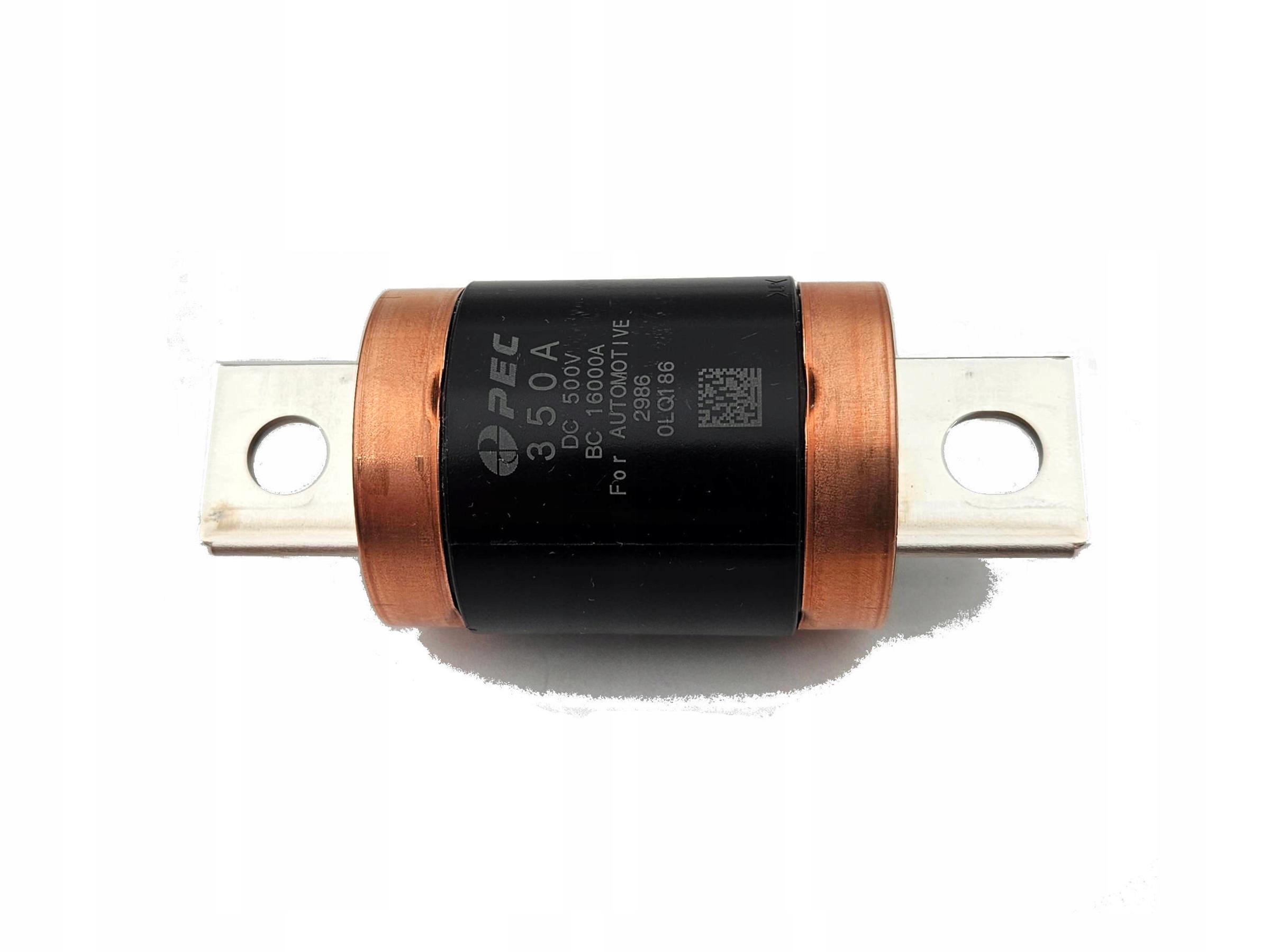 pojistka 350A 500VDC série BC16000A, č. 2986, svorky na šrouby M8