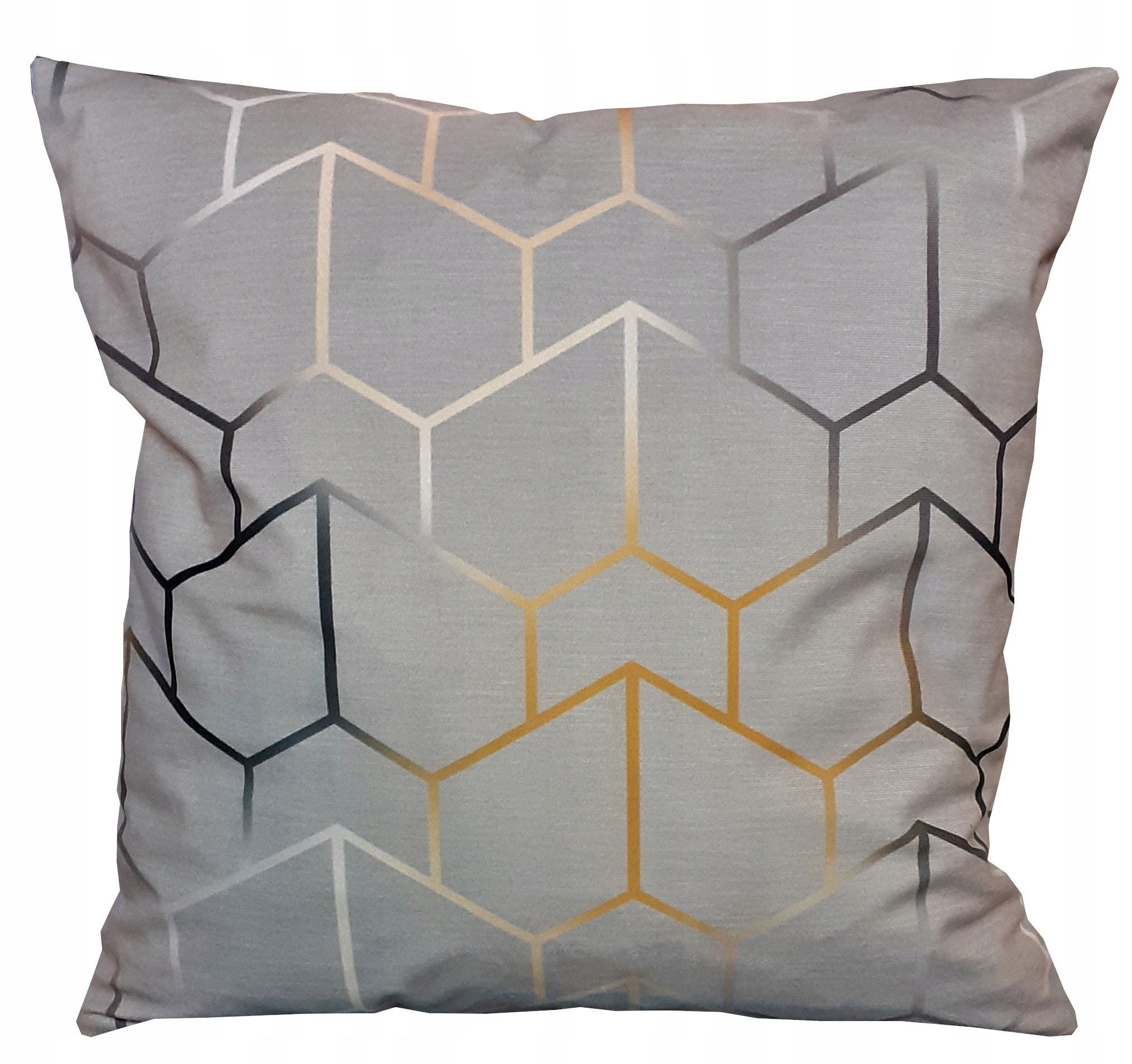 

Poszewka na Poduszkę jasno-szara 45x45 velvet