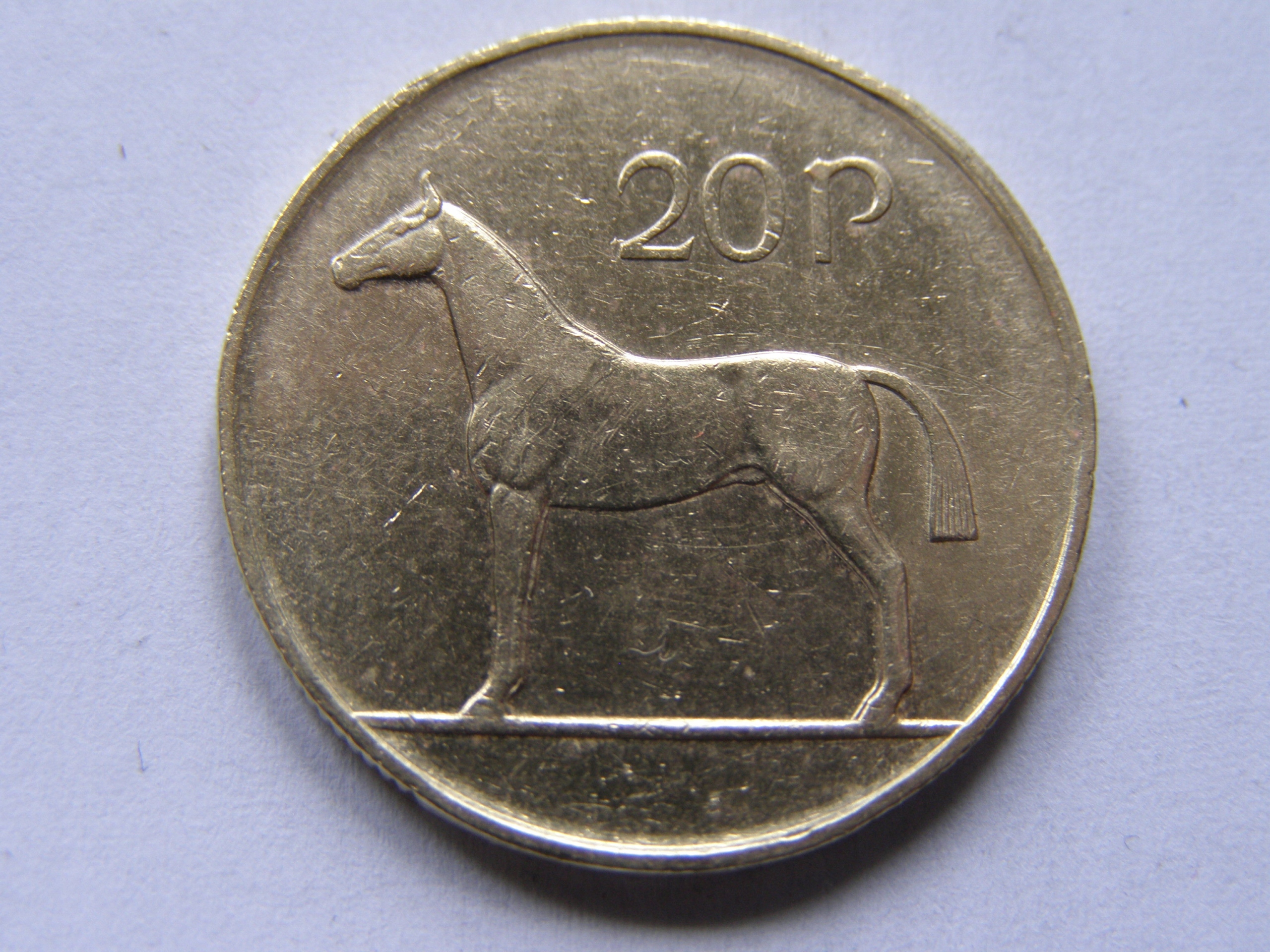 IRLANDIA EIRE 20 PENCE 1986 ROK !!!!!!!!!!!!! 0387