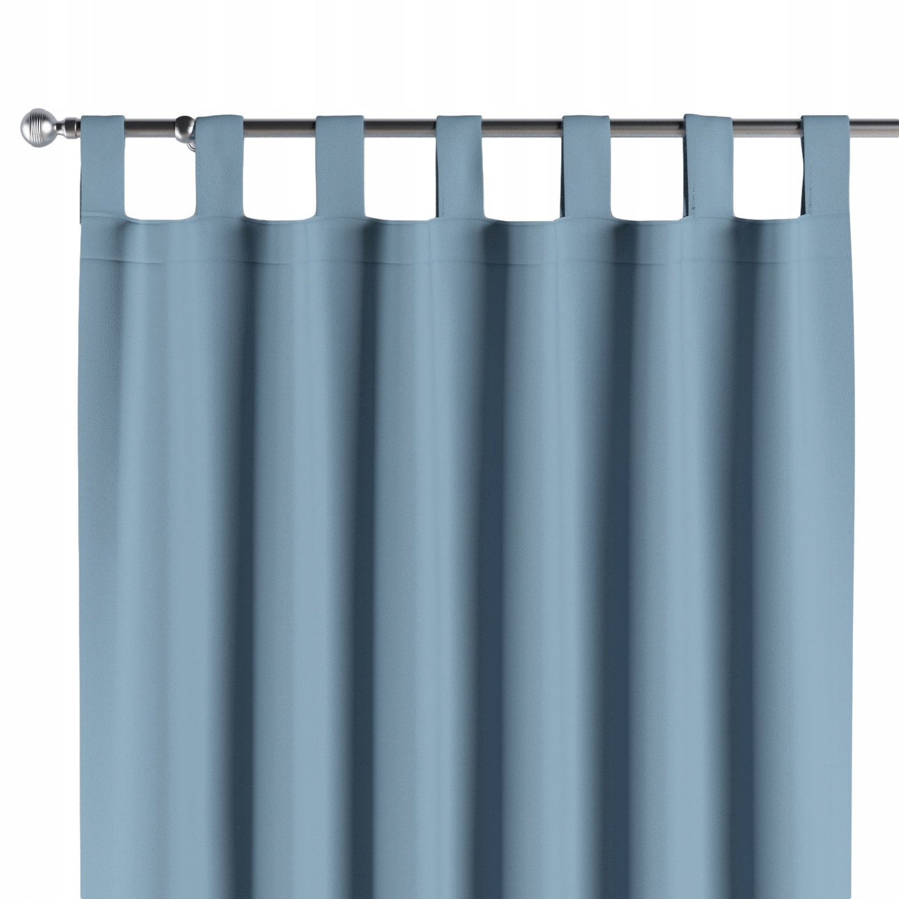 Záves na traky 1 ks 130x245 cm modrý