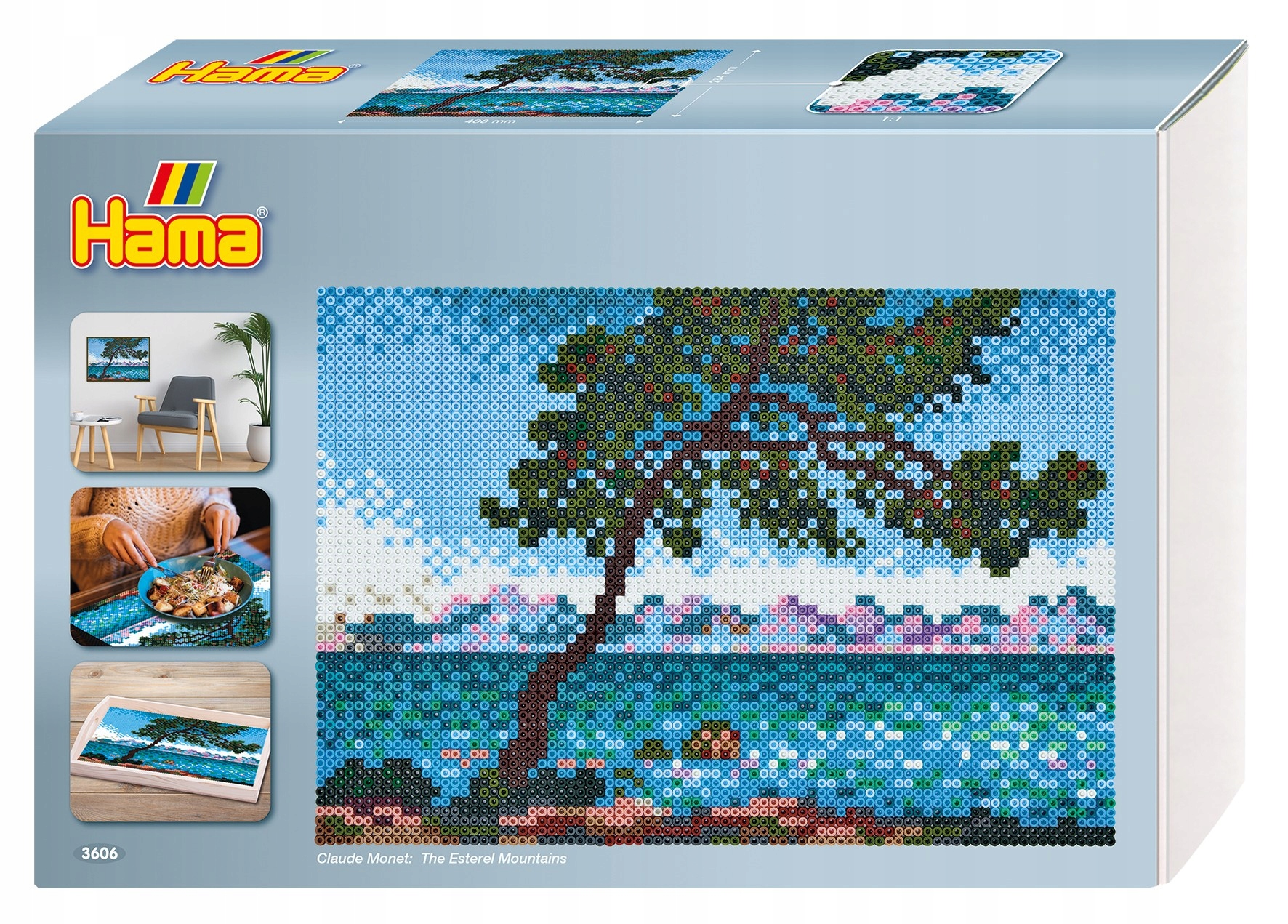 

Hama Art Układanka Koraliki MIDI Claude Monet 3606