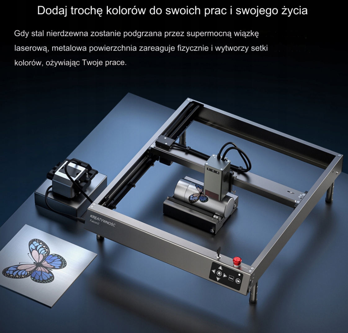 NOWOŚĆ 2023, LASER CREALITY FALCON 2 22W 23% PL Kod producenta Creality