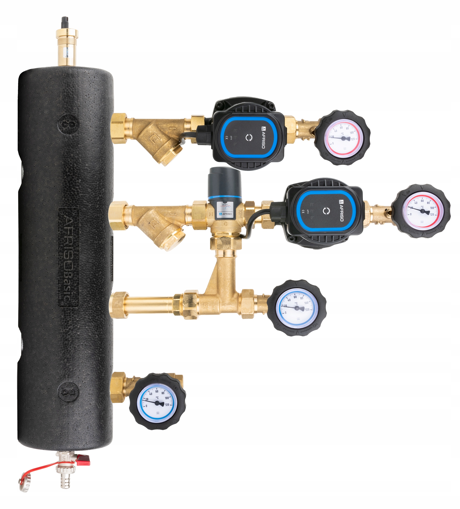 ZESTAW MIESZAJĄCY AFRISO SPRZĘGŁO HYDRAULICZNE BLH