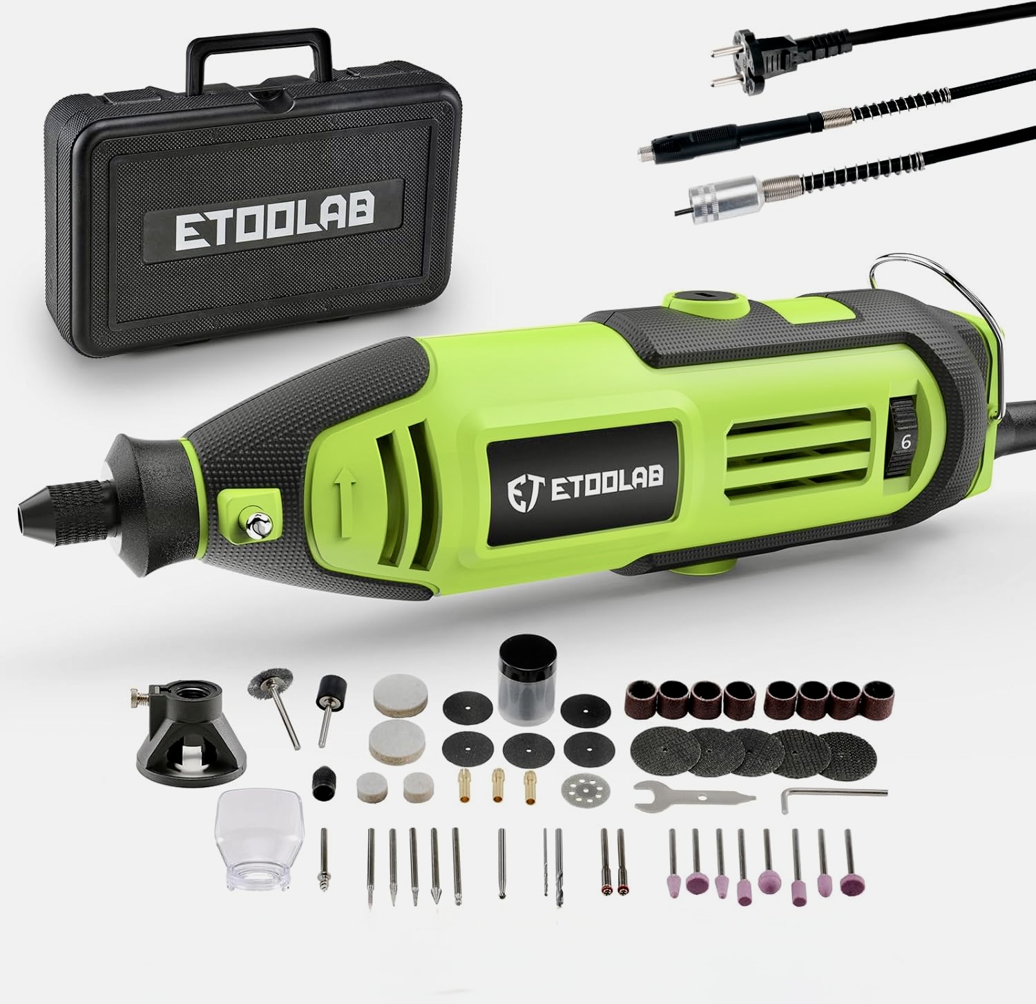 Mini Szlifierka Narzędzie Obrotowe Wielofunkcyjne Etoolab 200W Typ Dremel