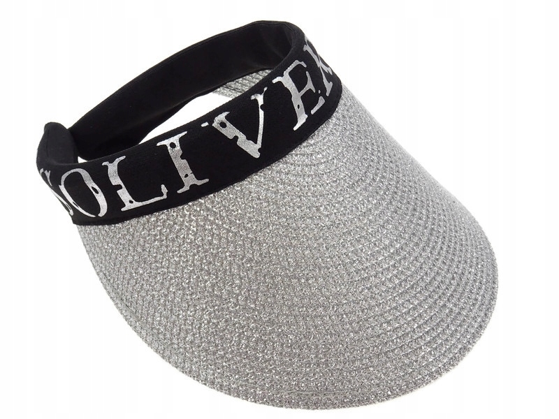 

Daszek przeciwsłoneczny słomiany srebrny wzór2