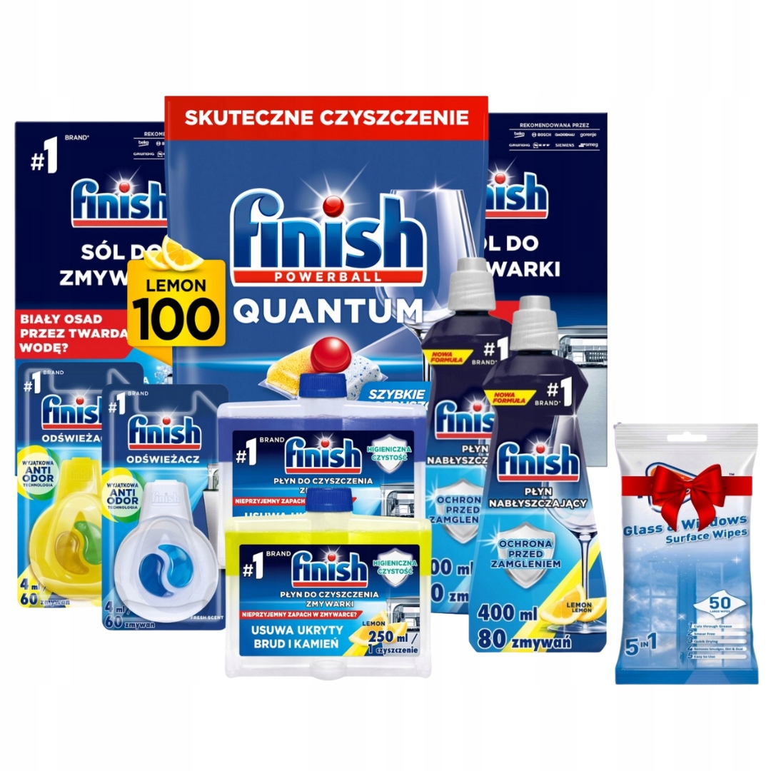Finish Sada kapslí Quantum 100 XXL 9 produktů