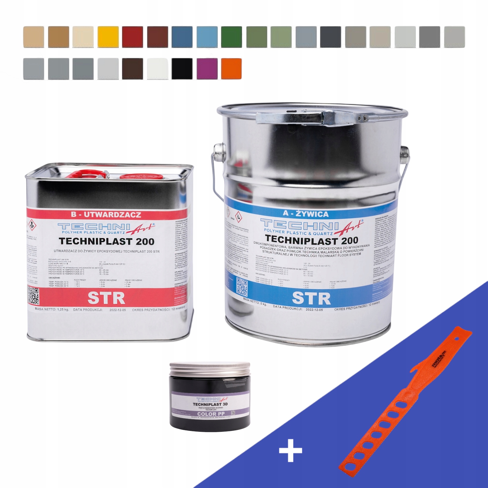 Techniplast 200 Str 6,25 kg strukturovaná pryskyřice