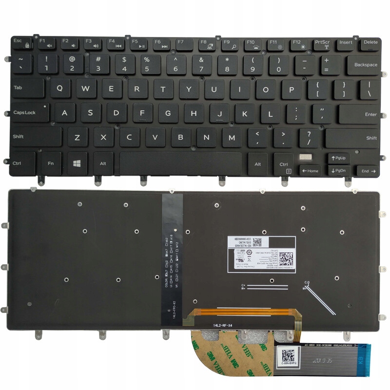 Dell Precision 5510 5520 5530 Nowa Oryginalna Klawiatura Polska