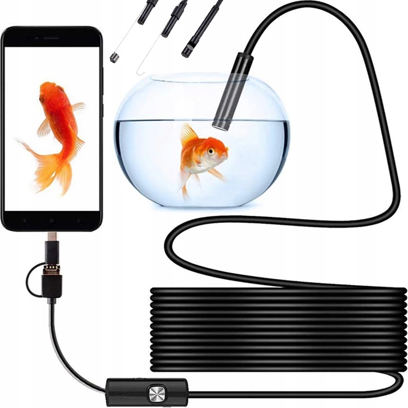 

Endoskop Kamera Inspekcyjna Android Usb-c Led