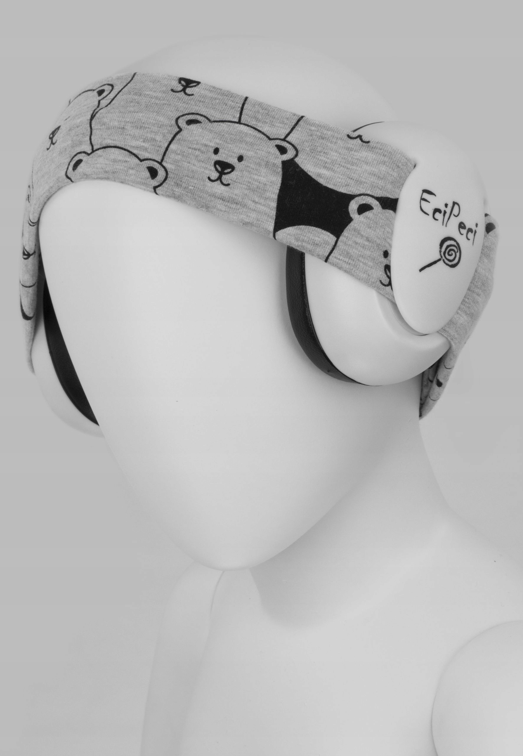 EciPeci SŁUCHAWKI WYGŁUSZAJĄCE OCHRONNE DLA DZIECI Wiek dziecka 6 m +