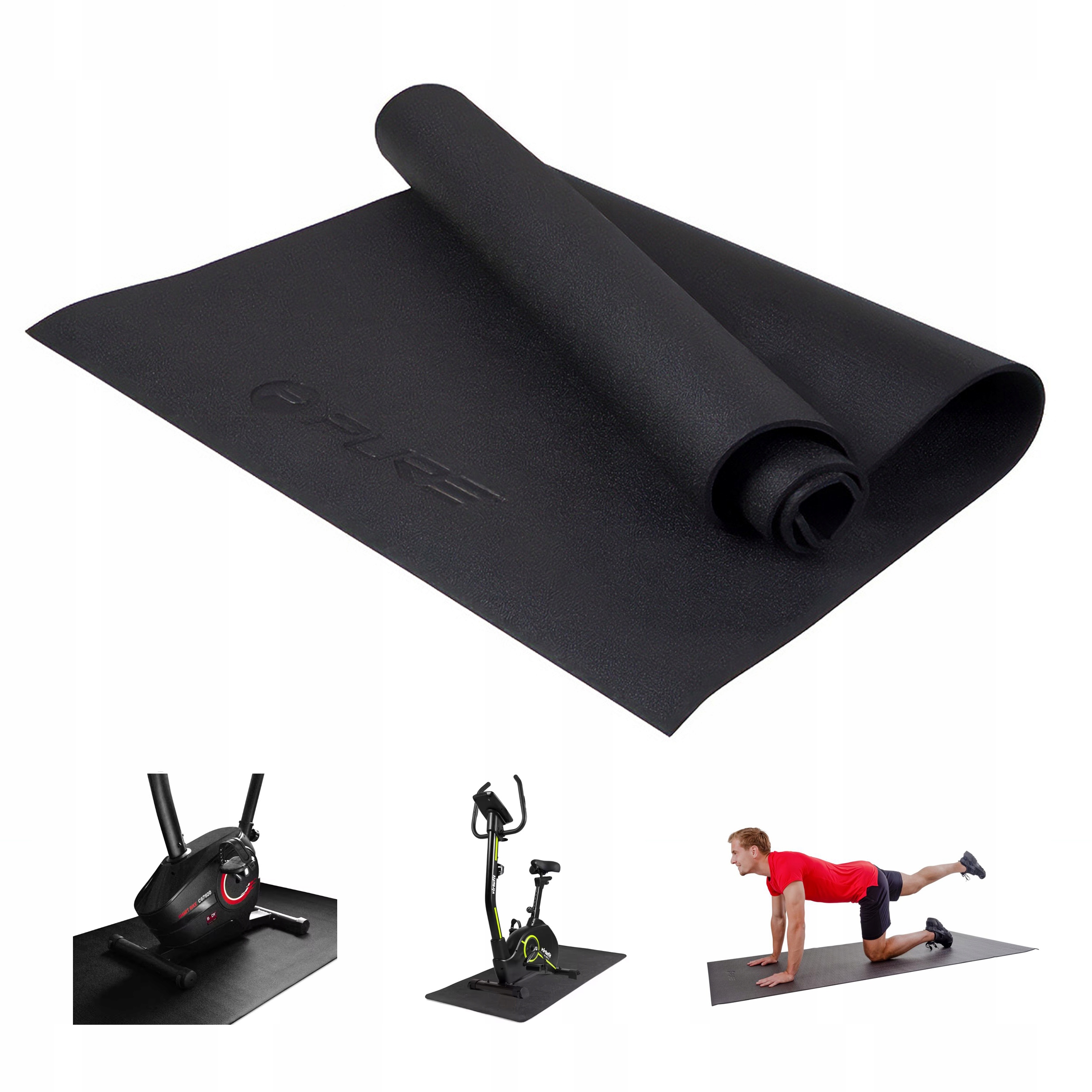 P2I mata ochronna pod sprzęt fitness antypoślizgowa Pure 2Improve 200x100cm