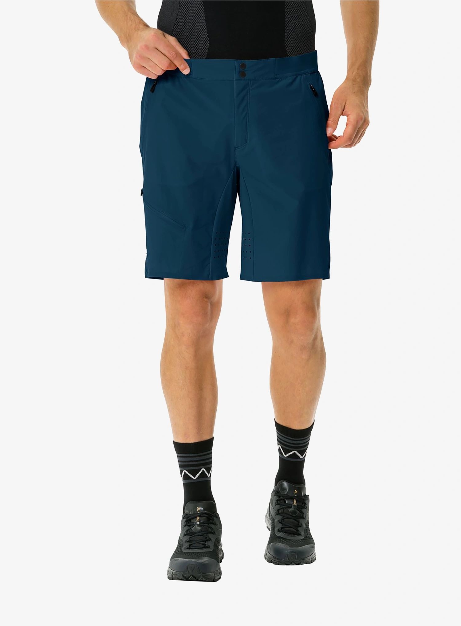 Kraťasy Vaude Scopi Lw Shorts II dark sea uni 52 (L)