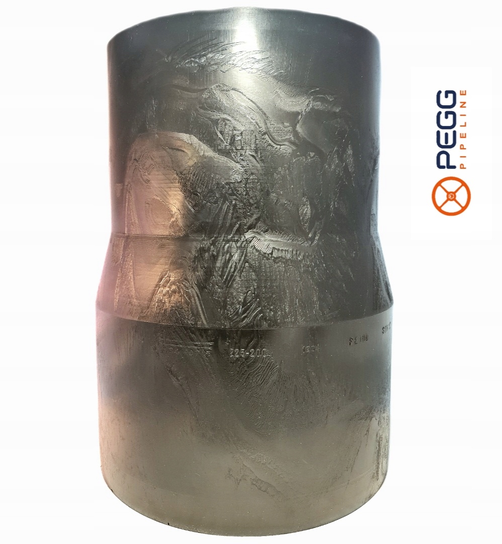 Čelová redukcia PE100 SDR17 225 X 200 Fusion