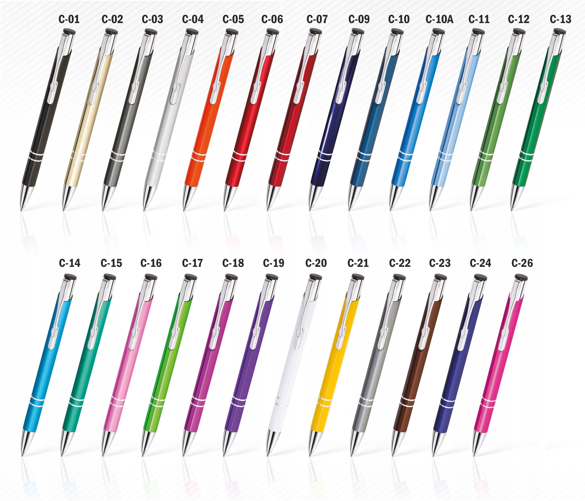 Oryginalne Długopisy Reklamowe COSMO z Logo 100szt Kod producenta COSMO