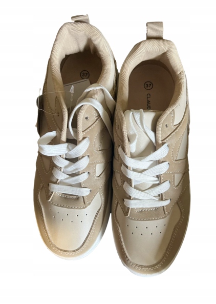 béžové sportovní boty velikost 37