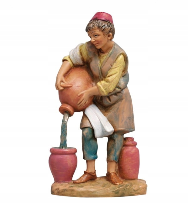 

Figurka firmy Fontanini- Gospodarz z amforą- 12cm