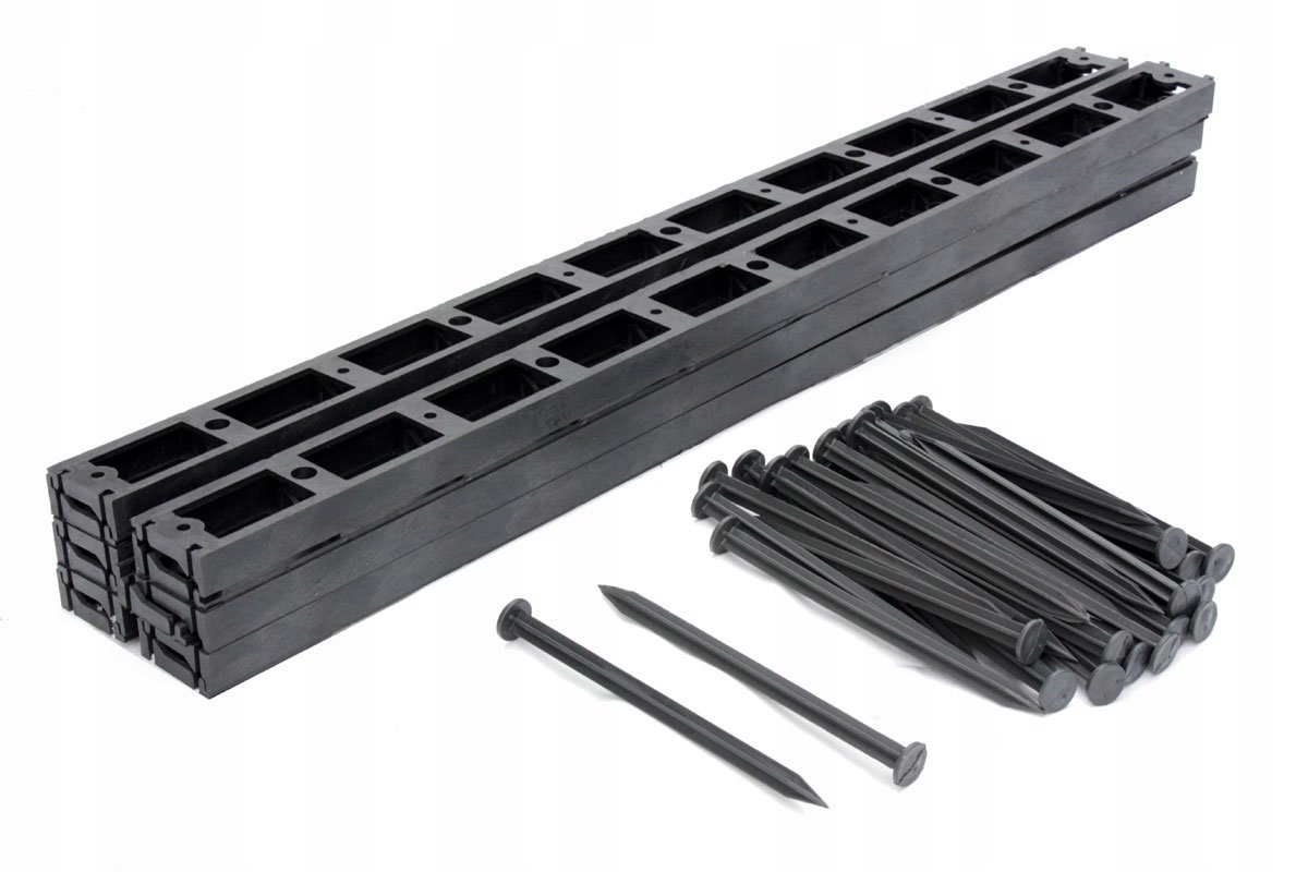 

Obrzeże Ekobord Mini 27mmORYGINAL 10 szt+ 40 kotew