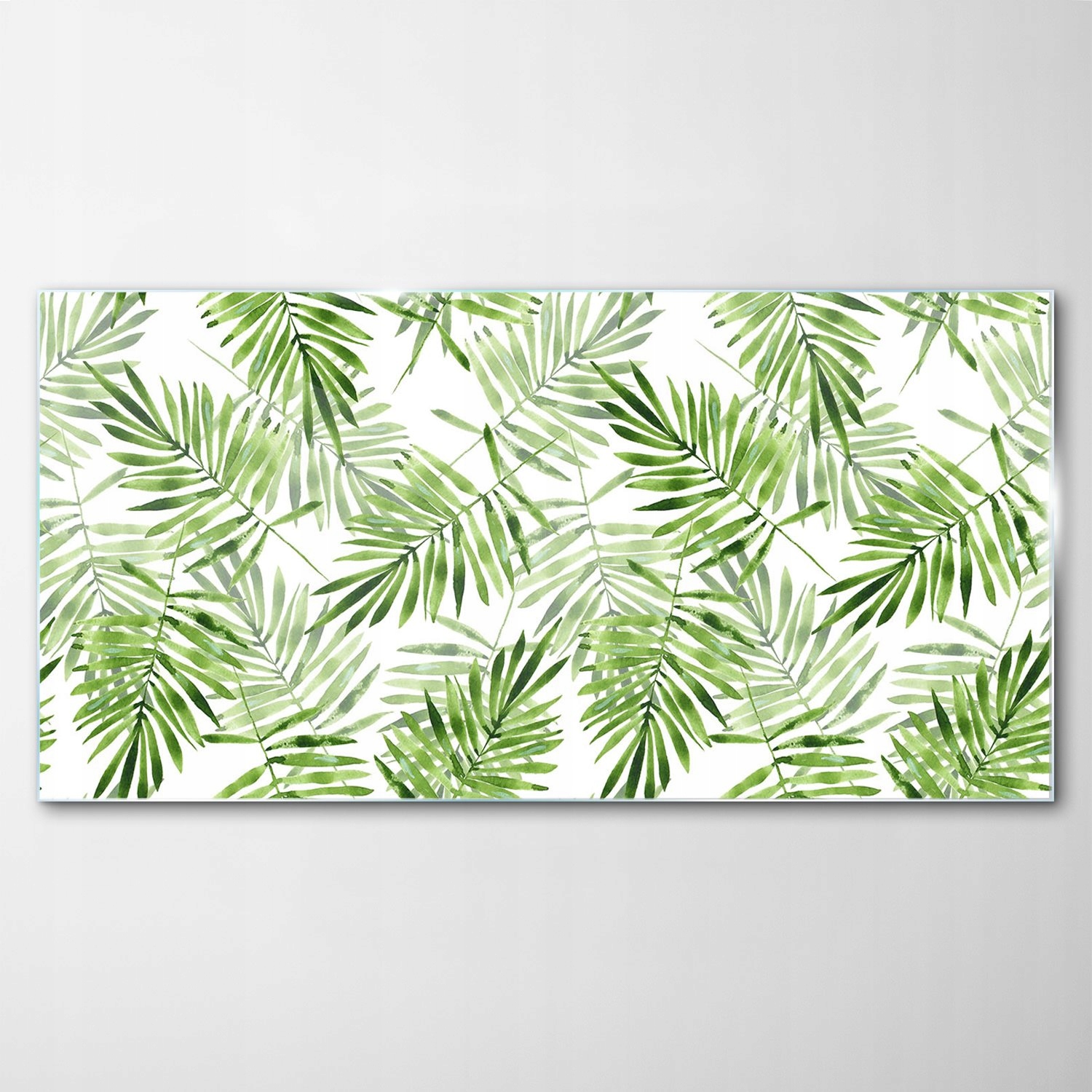 Obraz na skle Dekor Príroda Tropické listy 140x70