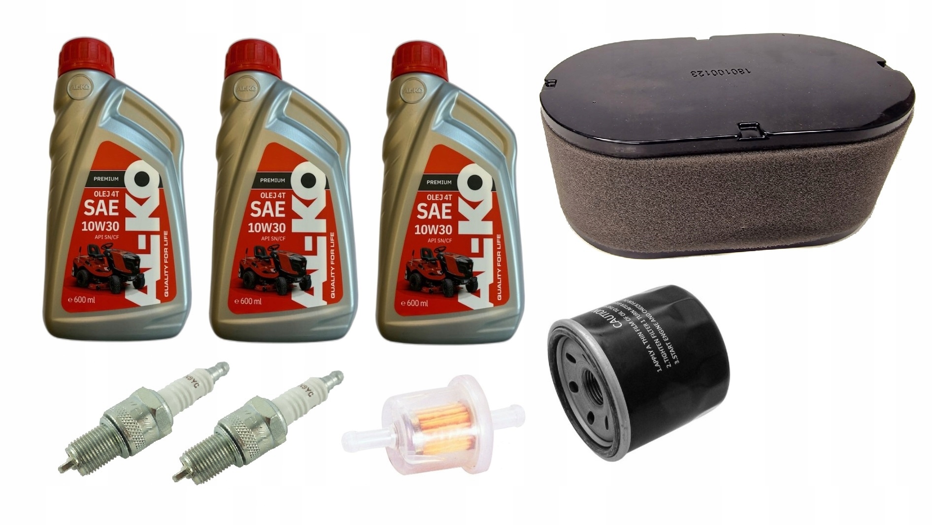 Servisní sada pro motor Loncin LC2P73F traktoru Faworyt, olejový traktor