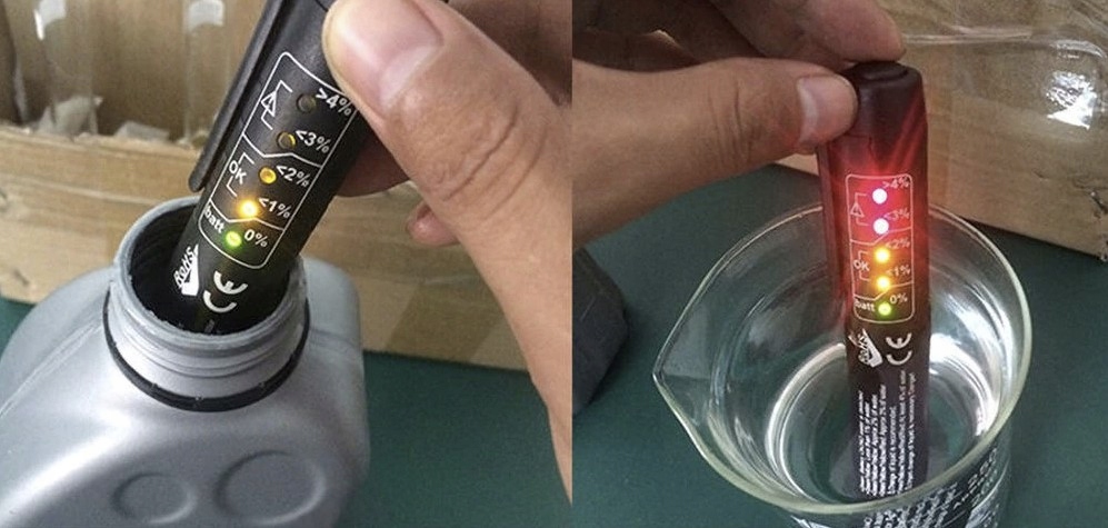 Tester Płynu Hamulcowego Cyfrowy Miernik DOT LED Marka Xtrobb