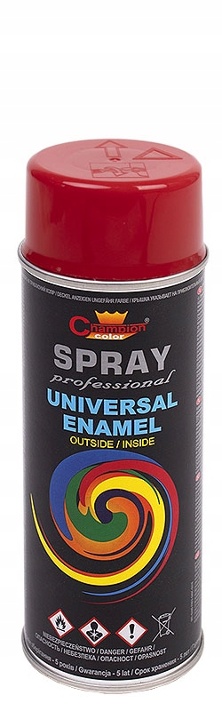 

Farba Lakier Spray 400ml RAL3002 Czerwony