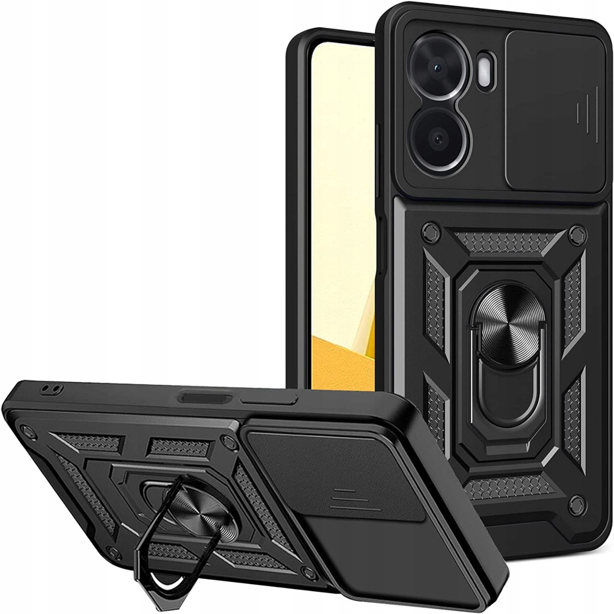

Etui z zaślepką Camshield Ring Case do Vivo Y16