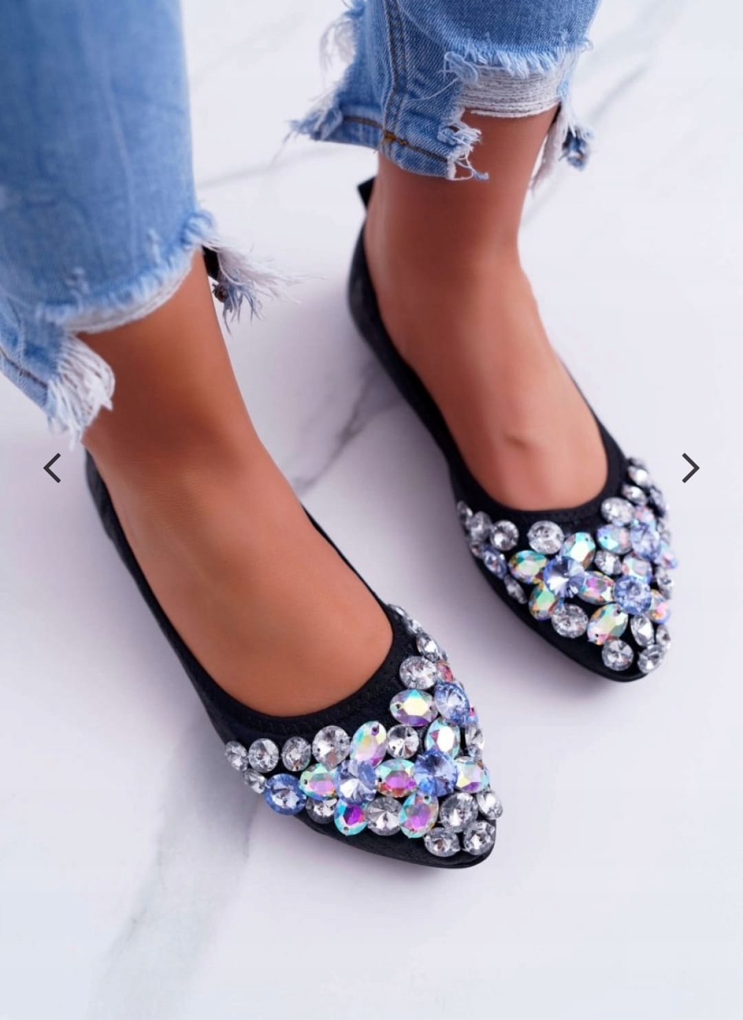 Černé Baletky Seastar vel. 40 C87P Pohodlné Baletky Skvělá Cena Dárek