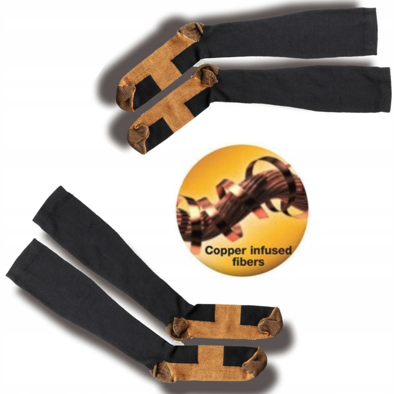 

Skarpety Uciskowe Na Żylaki Włókna Miedzi 2 Pary