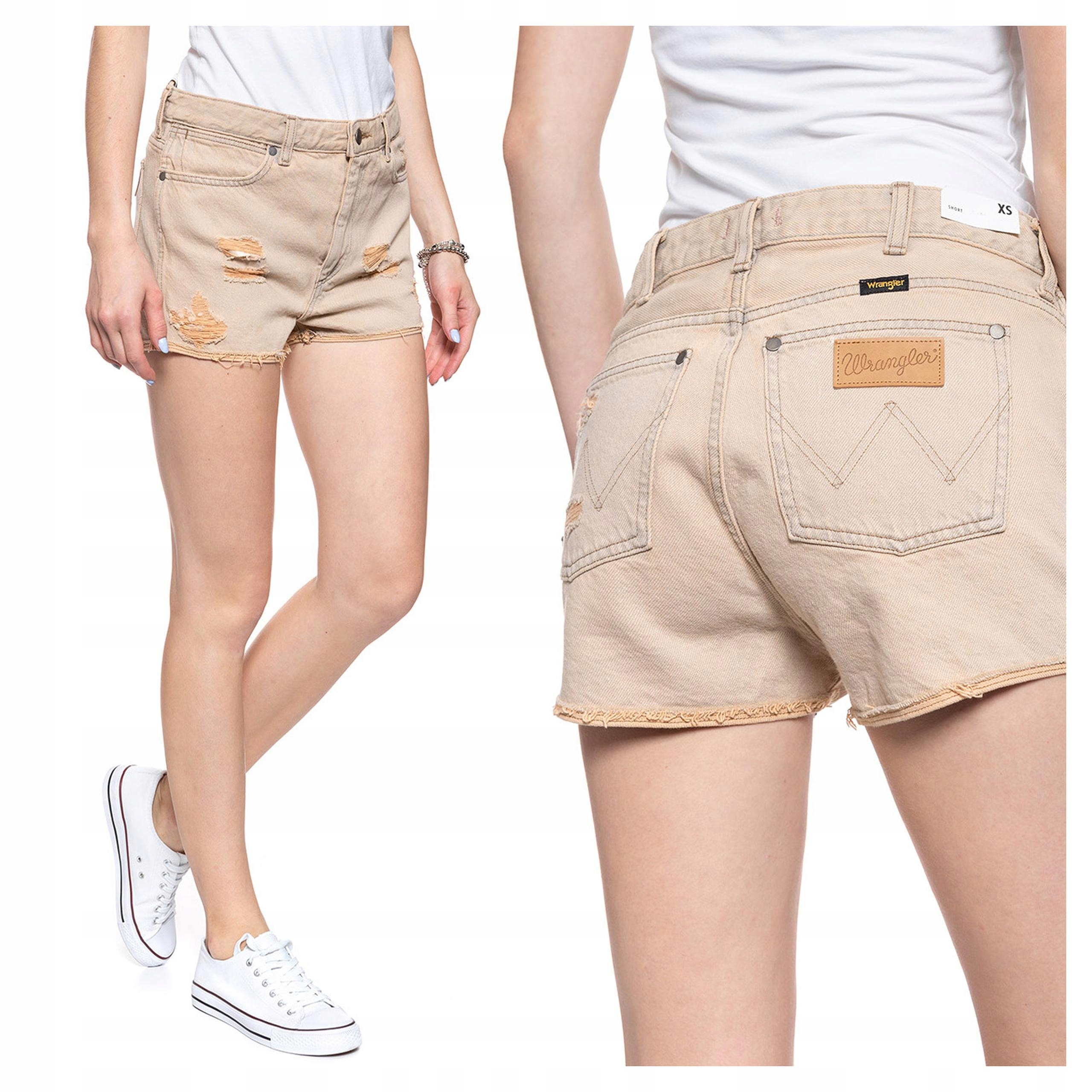 Dámské džínové šortky Wrangler The Short Xs